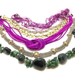 Lot of Choker Necklaces